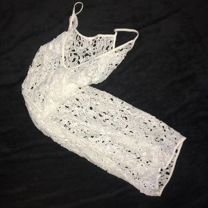 Fantastic White Bathing Suit Cover Up